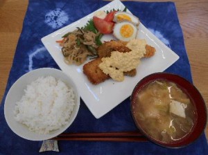 長岡　ミックスフライタルタルソース