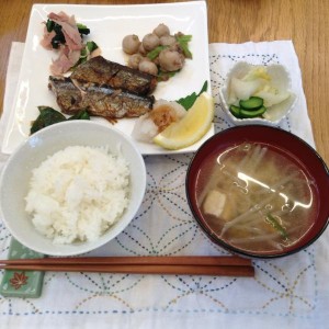 長岡　狩野　魚定食